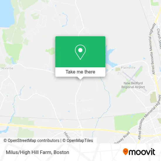 Milus/High Hill Farm map
