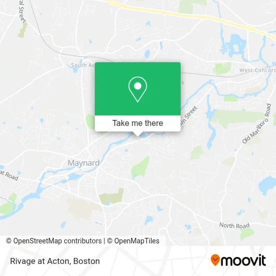 Rivage at Acton map