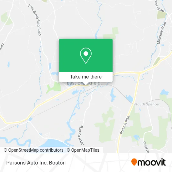 Parsons Auto Inc map