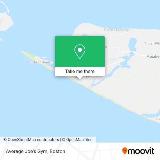 Average Joe's Gym map