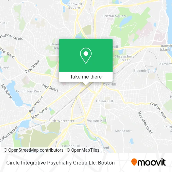 Circle Integrative Psychiatry Group Llc map
