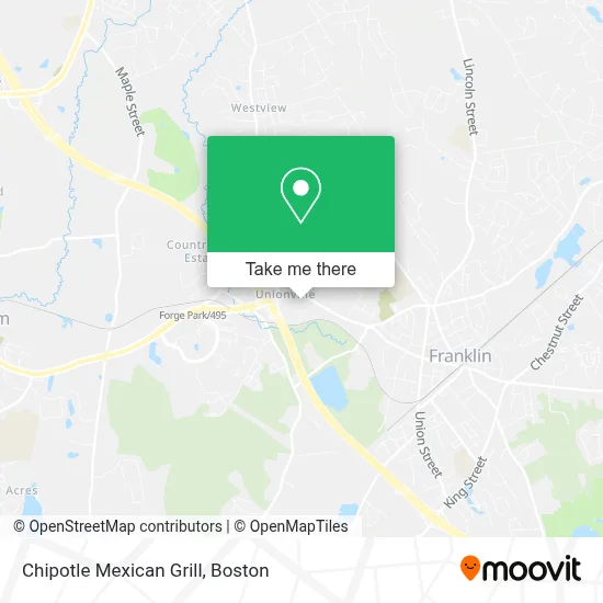 Chipotle Mexican Grill map