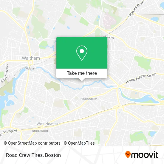 Road Crew Tires map