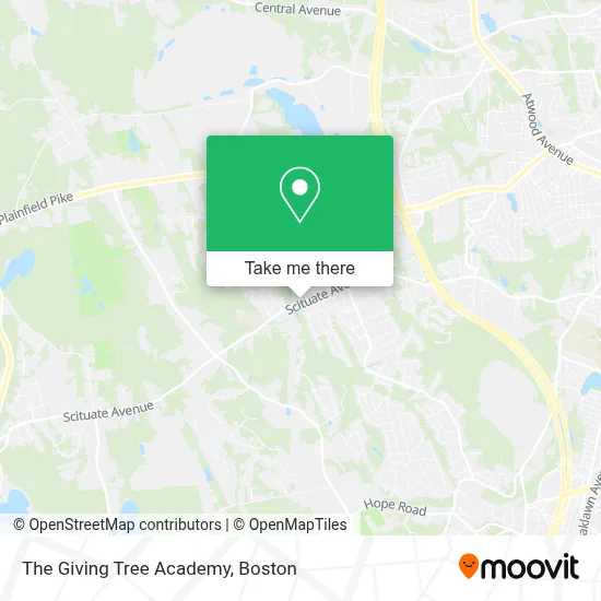 The Giving Tree Academy map