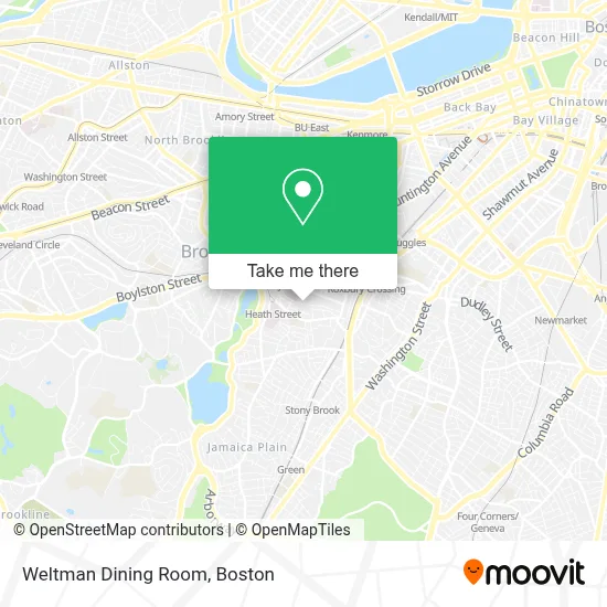 Weltman Dining Room map