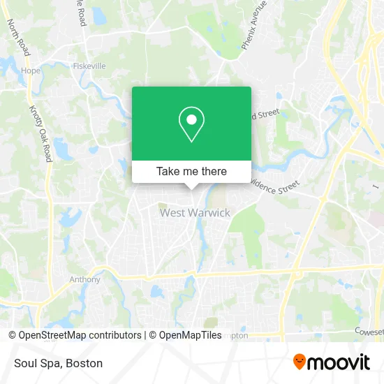 Soul Spa map