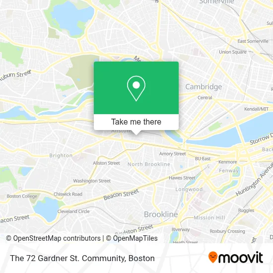 The 72 Gardner St. Community map
