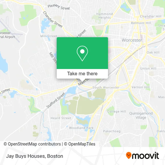 Jay Buys Houses map