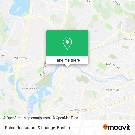 Rhino Restaurant & Lounge map