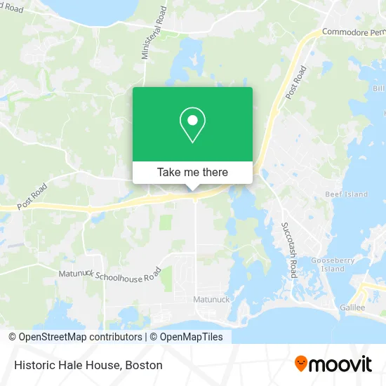 Historic Hale House map