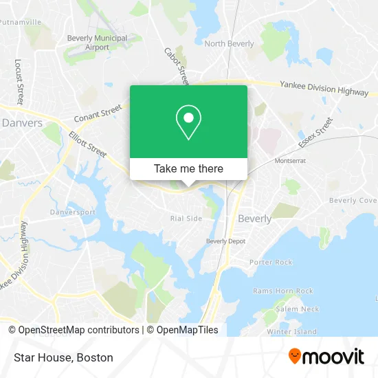 Star House map