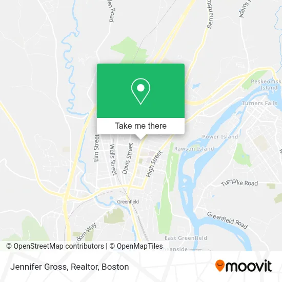 Jennifer Gross, Realtor map