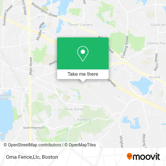 Oma Fence,Llc map