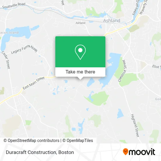 Duracraft Construction map