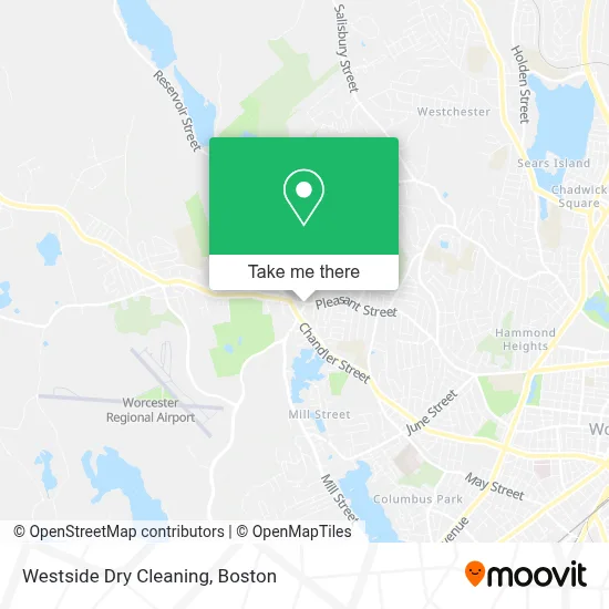 Westside Dry Cleaning map
