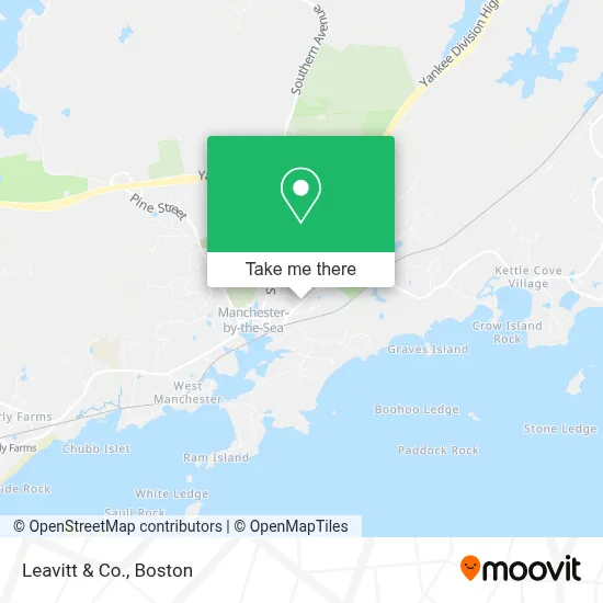 Leavitt & Co. map