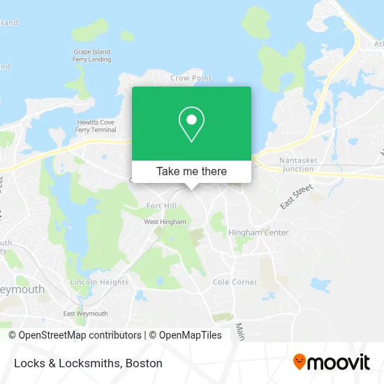 Locks & Locksmiths map