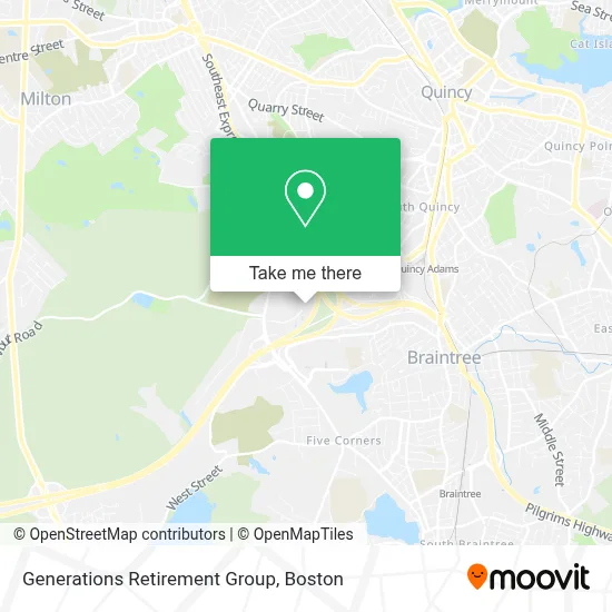 Generations Retirement Group map