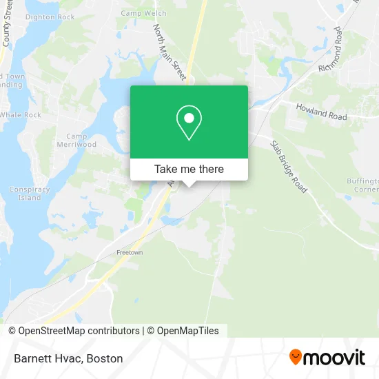 Barnett Hvac map