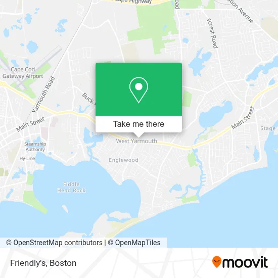 Friendly's map
