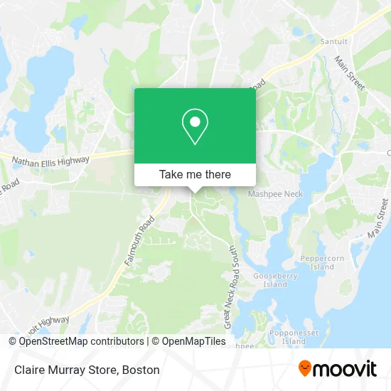 Claire Murray Store map