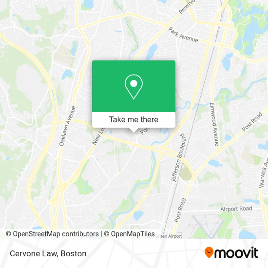 Cervone Law map