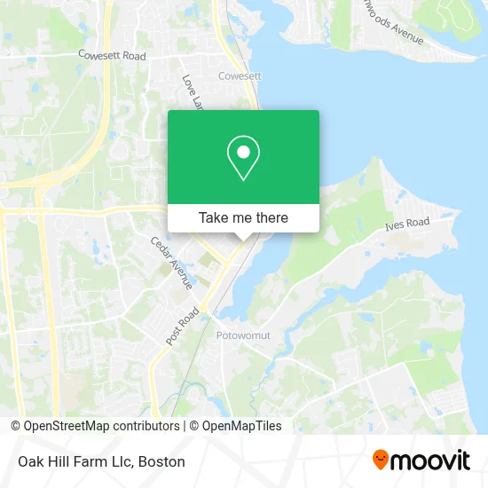 Oak Hill Farm Llc map