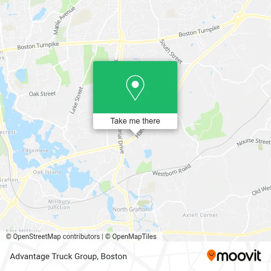 Advantage Truck Group map