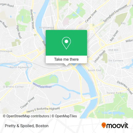 Pretty & Spoiled map