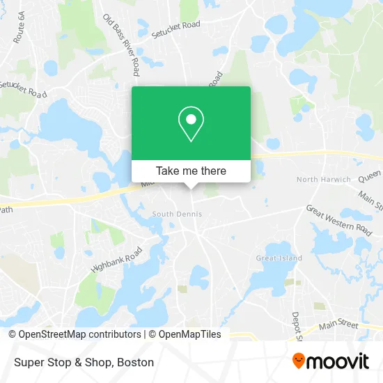 Super Stop & Shop map