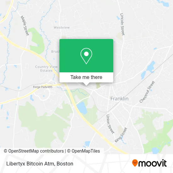 Libertyx Bitcoin Atm map