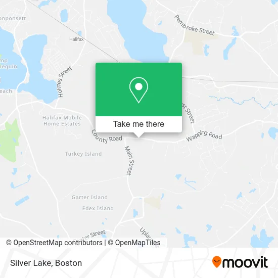 Silver Lake map