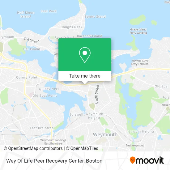 Wey Of Life Peer Recovery Center map