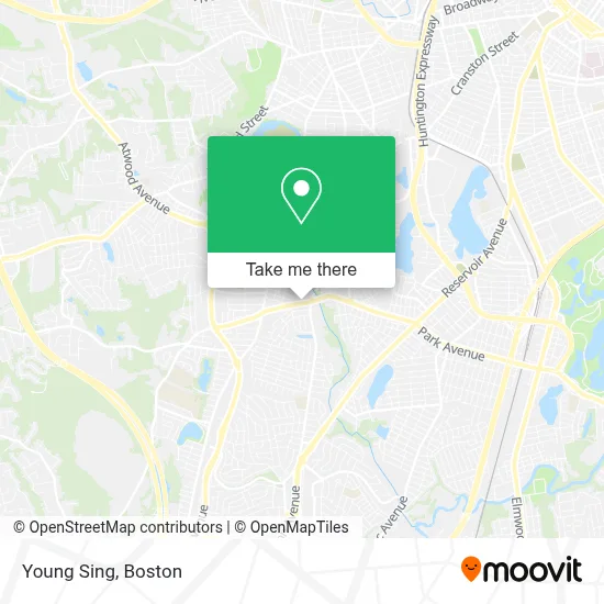 Young Sing map