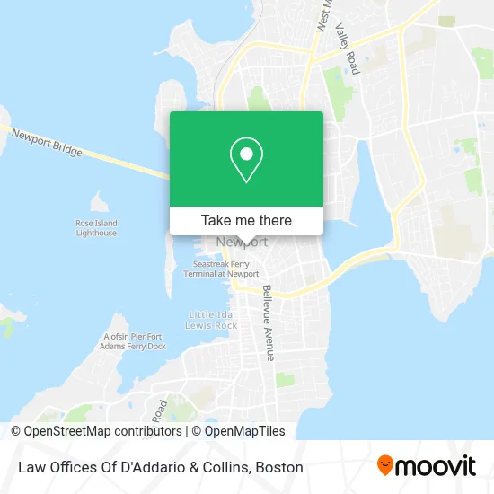 Law Offices Of D'Addario & Collins map