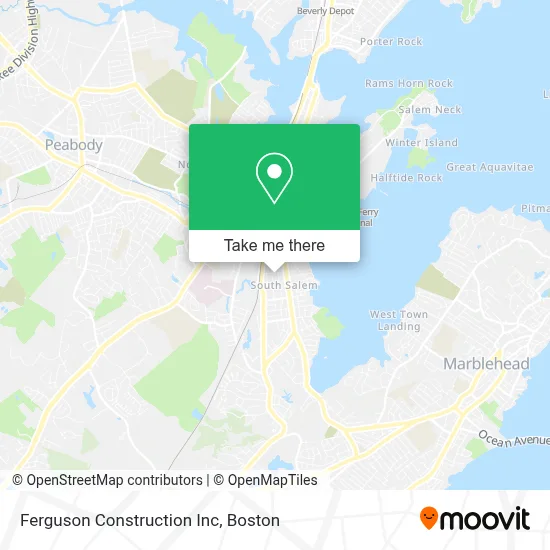 Ferguson Construction Inc map