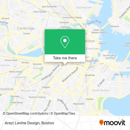 Arazi Levine Design map