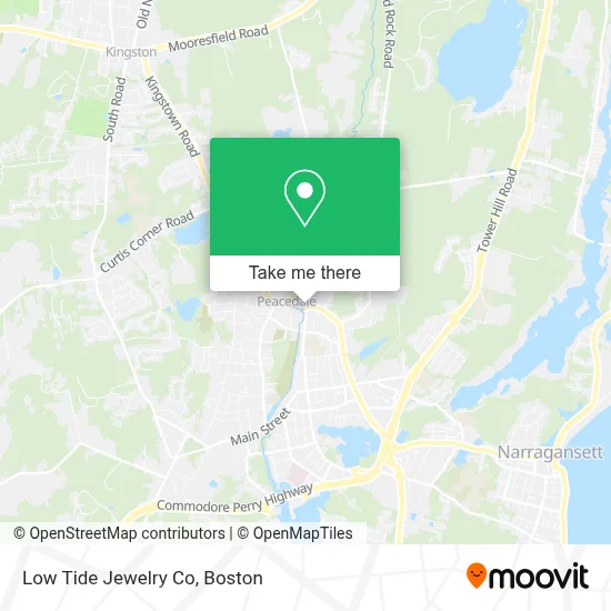 Low Tide Jewelry Co map