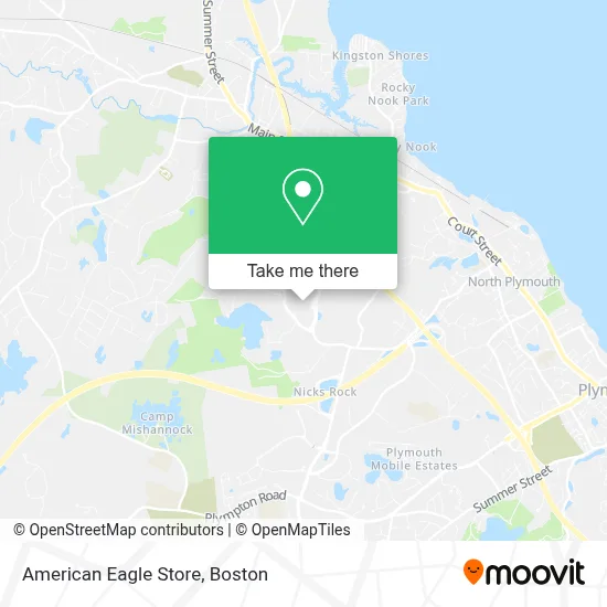 American Eagle Store map