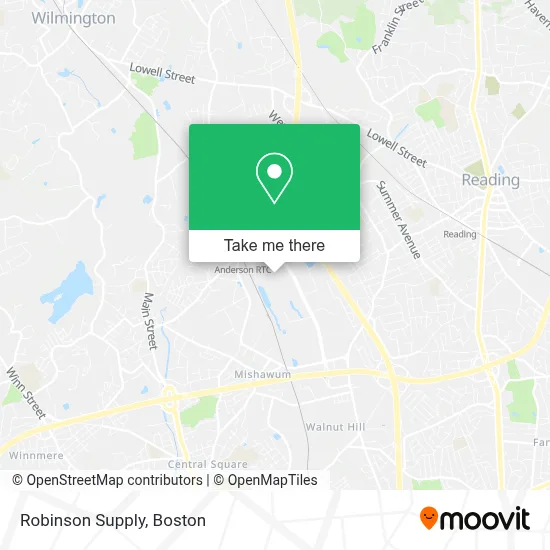 Robinson Supply map