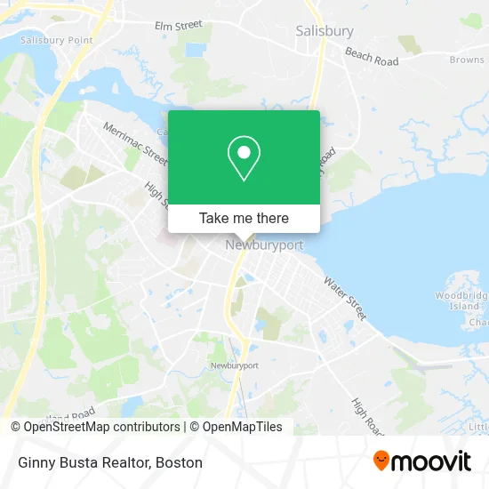 Ginny Busta Realtor map