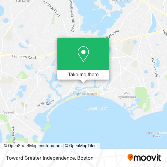 Toward Greater Independence map