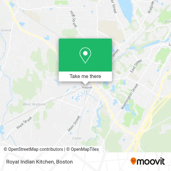 Royal Indian Kitchen map