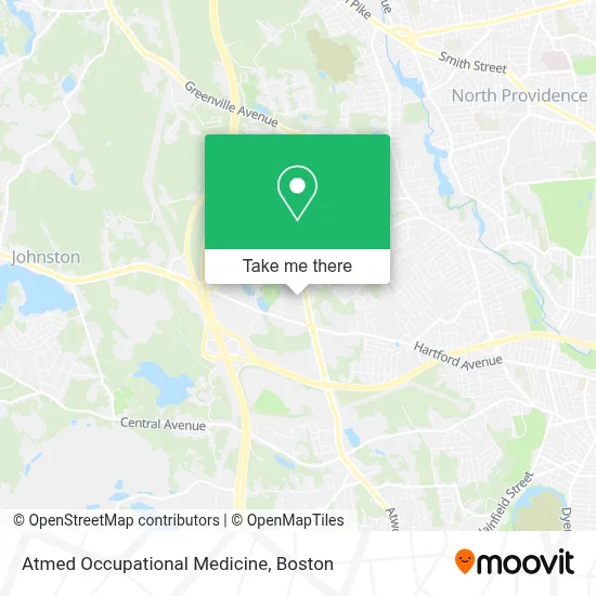 Atmed Occupational Medicine map
