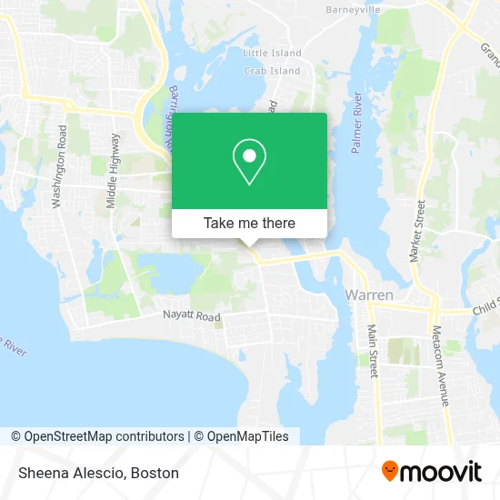 Sheena Alescio map