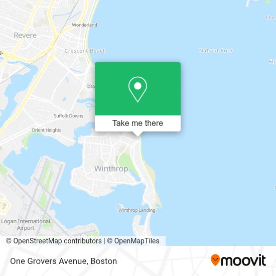 One Grovers Avenue map
