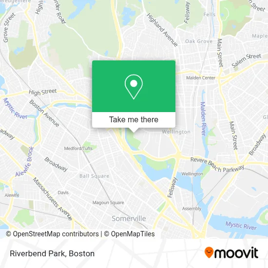 Riverbend Park map