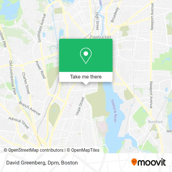 David Greenberg, Dpm map
