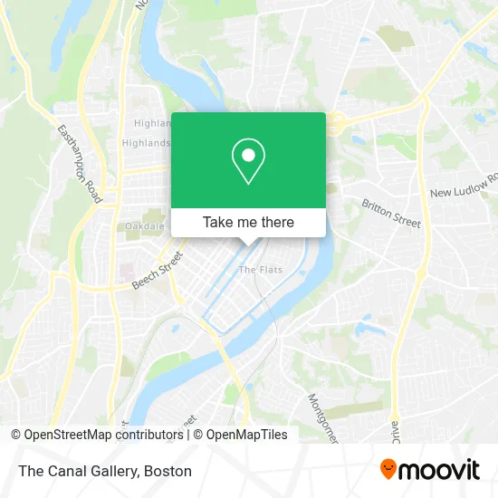 The Canal Gallery map