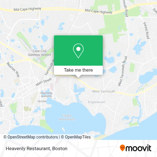 Heavenly Restaurant map